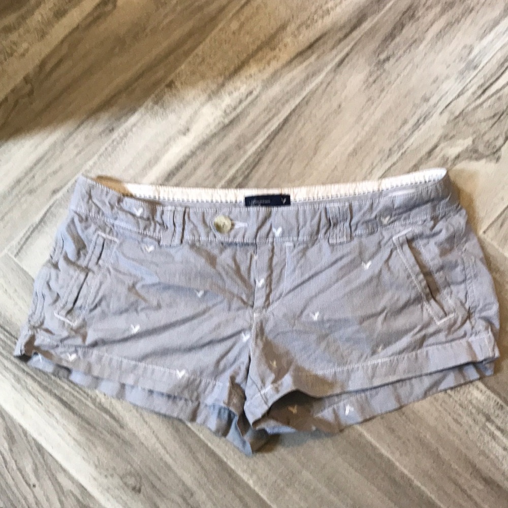 American Eagle Outfitter striped shorts